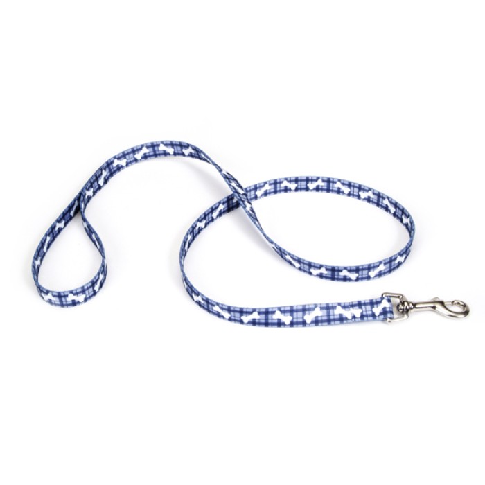 Coastal Pet Attire Style поводок для собак, 2,5смХ1,8м , клетка с косточкой.